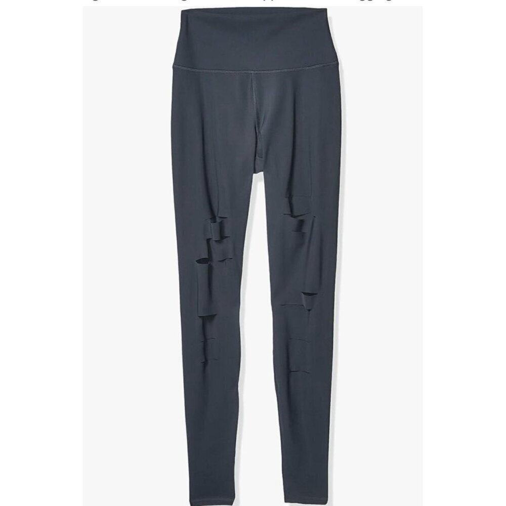 Alo Yoga Women's High Waisted Ripped Warrior Legging Size XS - Picture 3 of 9